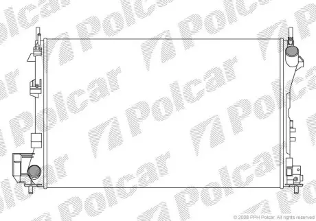Радіатори охолодження POLCAR/SRL 551808A2