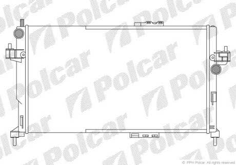 Радіатори охолодження POLCAR/SRL 555608A4