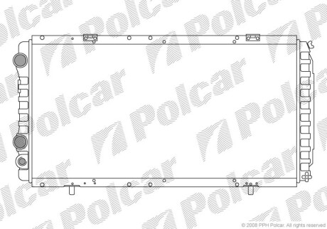 Радіатори охолодження POLCAR/SRL 570208A2