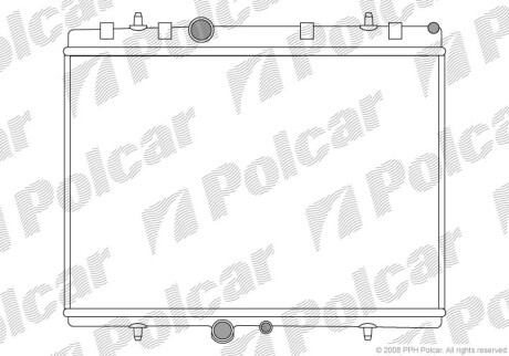 Радіатори охолодження POLCAR/SRL 571008A4