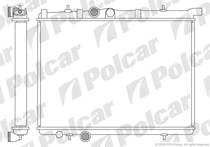 Радіатори охолодження POLCAR/SRL 572308-2 (фото 1)