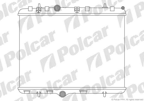 Радіатори охолодження POLCAR/SRL 574808A1