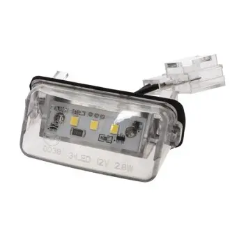 Ліхтар номерного знака Citroen Berlingo, C3 Picasso, C4 Picasso I, Xsara Picasso Peugeot 206, 207, 306, 307, 406, 407 06.94- POLCAR/SRL 57909580E