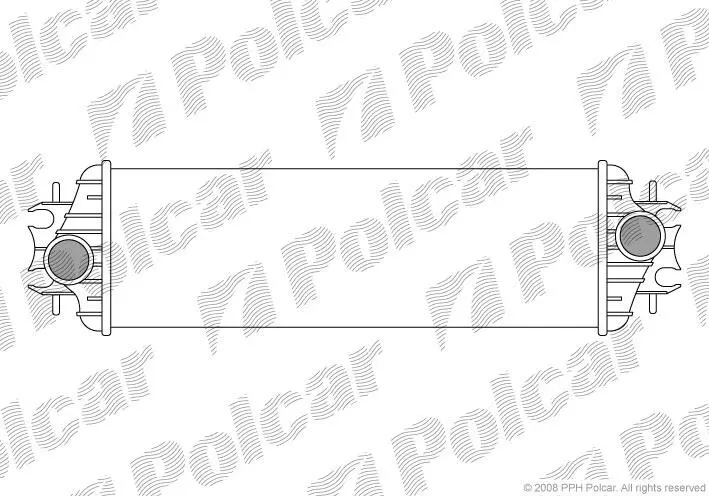 Радіатори повітря (Інтеркулери) POLCAR/SRL 6026J8-1 (фото 1)