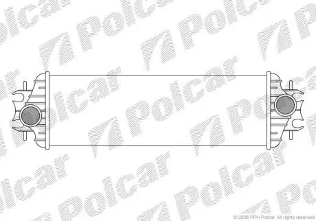 Радіатори повітря (Інтеркулери) POLCAR/SRL 6026J8-1