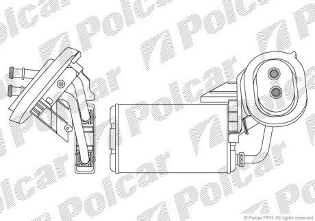 Радіатори обігріву POLCAR/SRL 6041N8-2