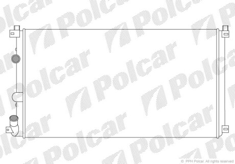 Радіатори охолодження POLCAR/SRL 604208A1