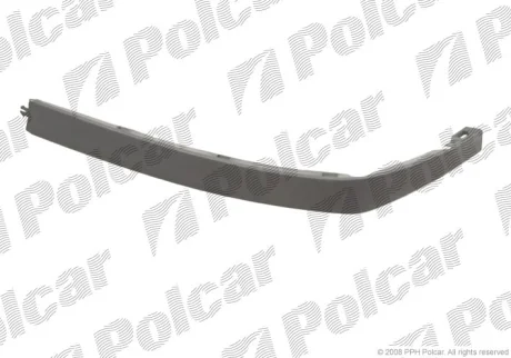 Спойлер бампера переднего POLCAR/SRL 6713252J