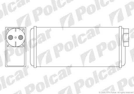 Радіатори обігріву POLCAR/SRL 6900N8-1