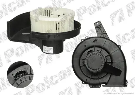 Вентилятор кабіни POLCAR/SRL 6913NU-1