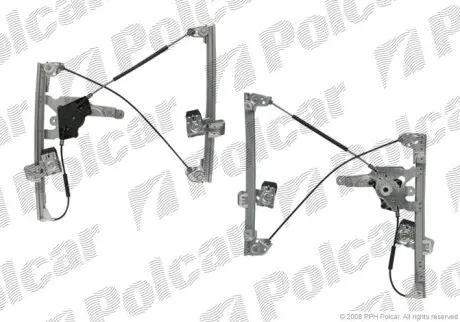 Склопідйомник електричний без електромотора POLCAR/SRL 6921PSG1