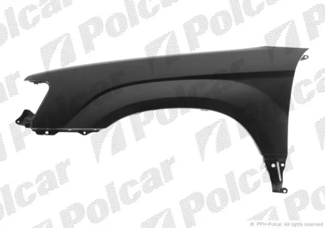 Крило переднє праве Subaru FORESTER, 2003- POLCAR POLCAR/SRL 724102-1