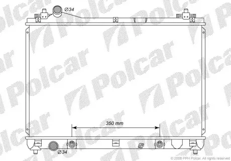 Радіатори охолодження POLCAR/SRL 742608-2