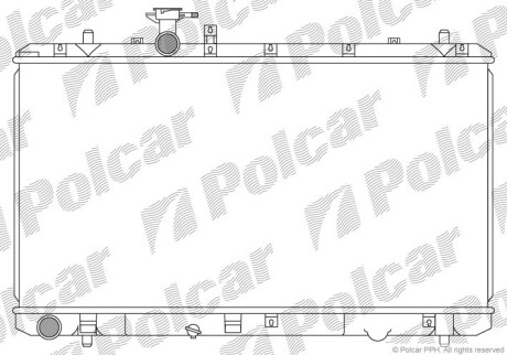 Радіатори охолодження POLCAR/SRL 743508-1