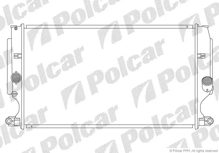 Радіатори охолодження POLCAR/SRL 811608-4 (фото 1)