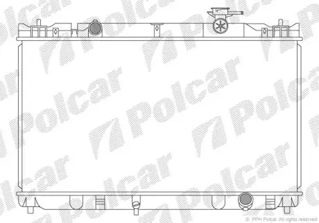 Радіатори охолодження POLCAR/SRL 813608-2