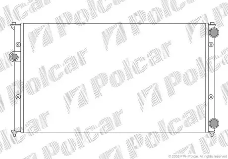 Радіатори охолодження POLCAR/SRL 952408A5