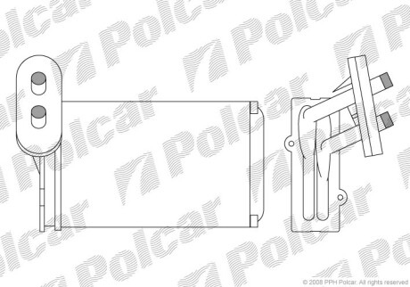 Радіатори обігріву POLCAR/SRL 9534N8A1