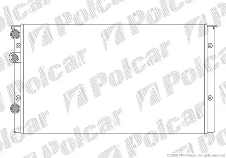 Радіатори охолодження POLCAR/SRL 953808A6