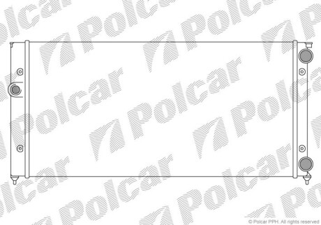 Радіатори охолодження POLCAR/SRL 953808B4