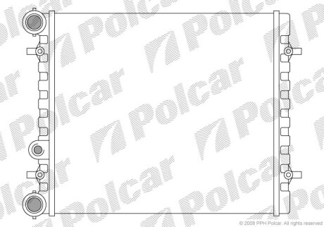 Радіатори охолодження POLCAR/SRL 954108A1