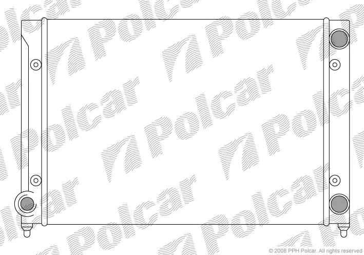 Радіатори охолодження POLCAR/SRL 954608A1 (фото 1)