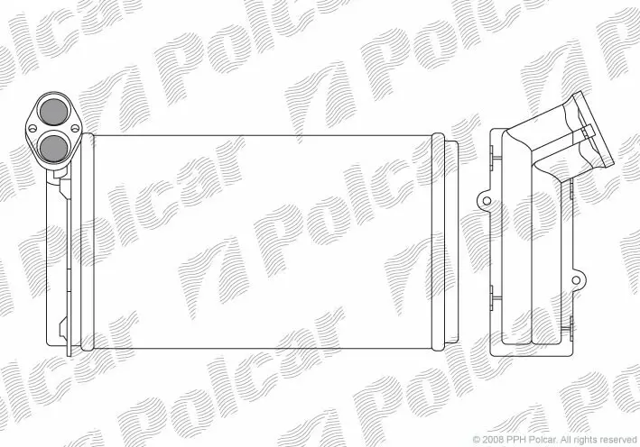 Радіатори обігріву POLCAR/SRL 9550N8-3 (фото 1)
