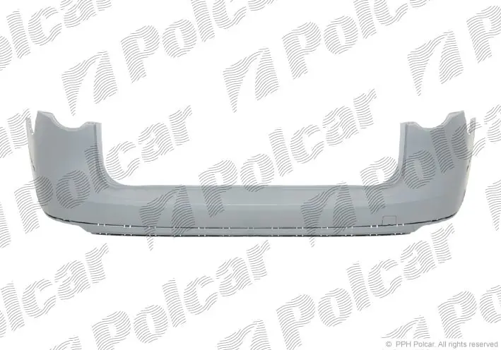Бампер задній Volkswagen Passat (B6), 2005-2010 POLCAR POLCAR/SRL 9555962J (фото 1)