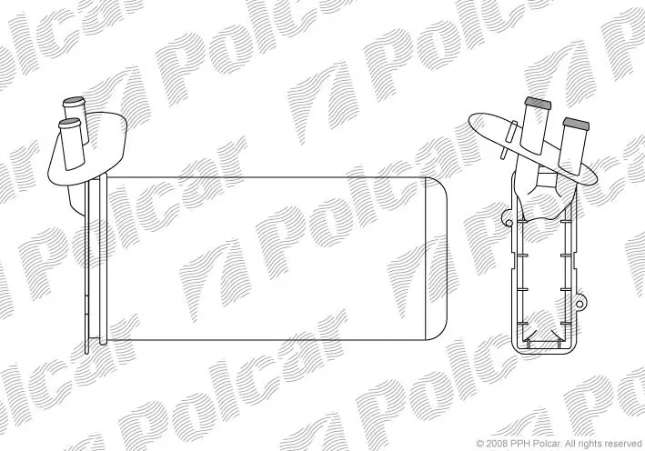 Радіатори обігріву POLCAR/SRL 9566N8-2 (фото 1)