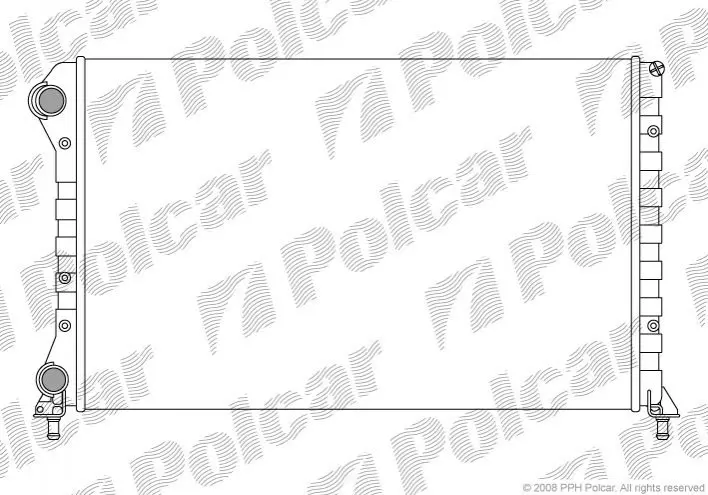 Радіатор охолодження POLCAR/SRL 304008-3 (фото 1)