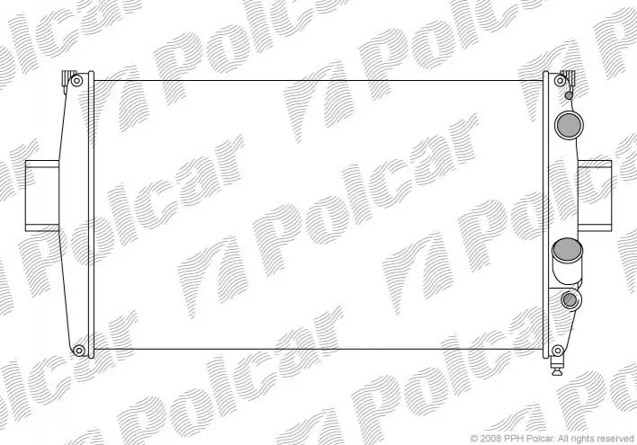 Радіатор охолодження POLCAR/SRL 305008A5 (фото 1)