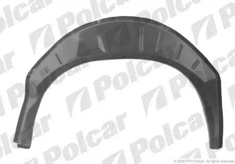 Ремкомплект підкрилка заднього правий POLCAR/SRL 324484-9