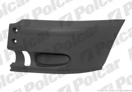 Кут бампера лівий POLCAR/SRL 324717-4