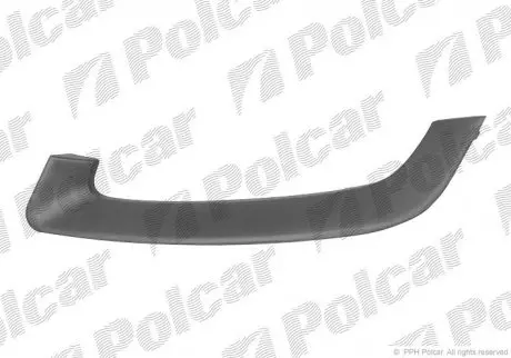 Молдинг бампера лівий POLCAR/SRL 416507-7