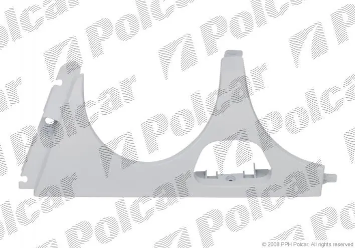 Накладка під фару (вія) лівий POLCAR/SRL 501506-3 (фото 1)