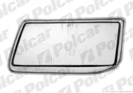Скло фари POLCAR POLCAR/SRL 550711