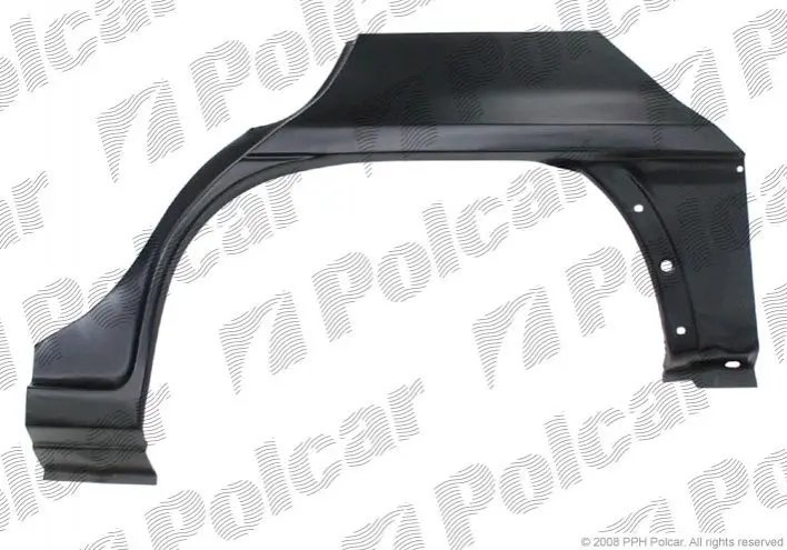 Ремкомплект крила заднього лівий POLCAR/SRL 550783-4 (фото 1)