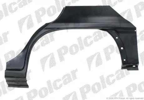 Ремкомплект крила заднього лівий POLCAR/SRL 550783-4