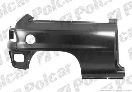 Крило заднє POLCAR/SRL 550783