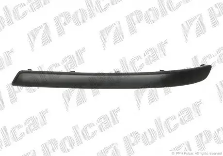 Молдинг бампера лівий POLCAR/SRL 555707-7