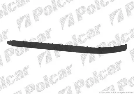 Спойлер бампера переднього лівий POLCAR/SRL 556125-1