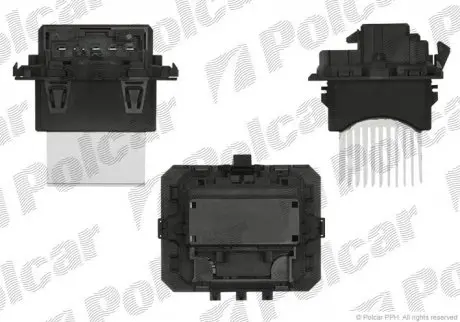 Регулятор вентилятора кабіни POLCAR/SRL 5712KST2