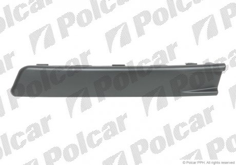 Молдинг бампера PASSAT (B6 (3C)), 05-10 POLCAR/SRL 95550728