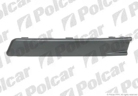 Молдинг бампера PASSAT (B6 (3C)), 05-10 POLCAR/SRL 95550728