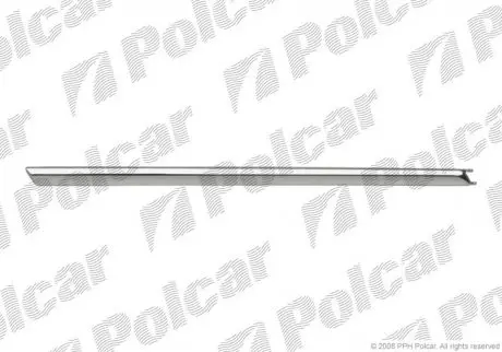 Молдинг бампера лівий POLCAR/SRL 955596-7