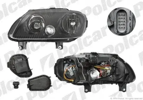 Фара основна POLCAR/SRL 9575102E