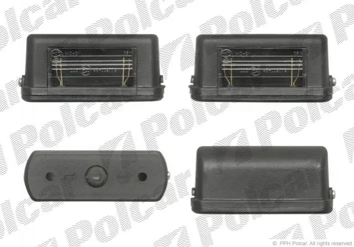 Фара номерного знака POLCAR/SRL 9900955E (фото 1)