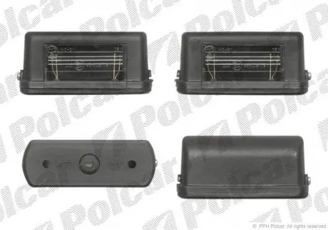 Фара номерного знака POLCAR/SRL 9900955E