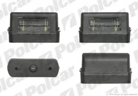Фара номерного знака POLCAR/SRL 9900956E
