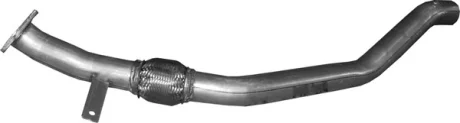 Глушник, алюм. сталь, передн. част. Audi A4 1.8 Polmostrow POLMOSTROW 01.48